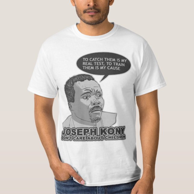 T-shirts Joseph Kony (Frente)
