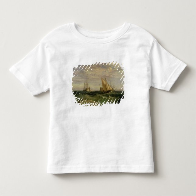 T-shirts Joseph Mallord William Turner | a afluência de (Frente)