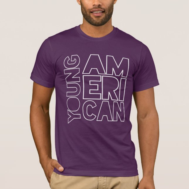 T-shirts Jovem Americano (Frente)