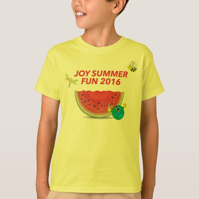 T-shirts Joy Kids Summer Shirt (Medium Sizes) (Frente)