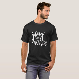T-shirts "Joy to the World" Natal