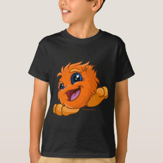 T-shirts JubJub alaranjado feliz