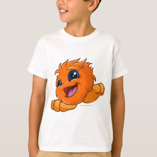 T-shirts JubJub alaranjado feliz