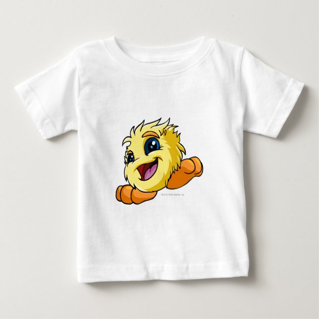 T-shirts JubJub amarelo (Frente)