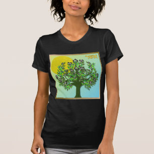 T-shirts Judaica 12 Tribos de Israel Aser