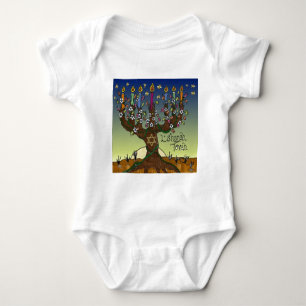 T-shirts Judaica L'shanah Tovah Tree Of Life Gifts Roupa