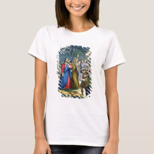 T-shirts Judas trai seu mestre, de uma bíblia impressa