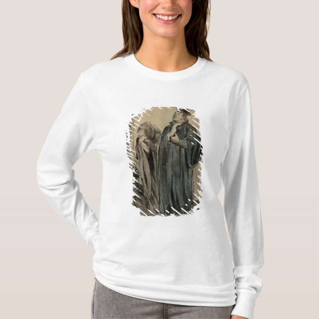 T-shirts Juiz, mulher e criança (Frente)