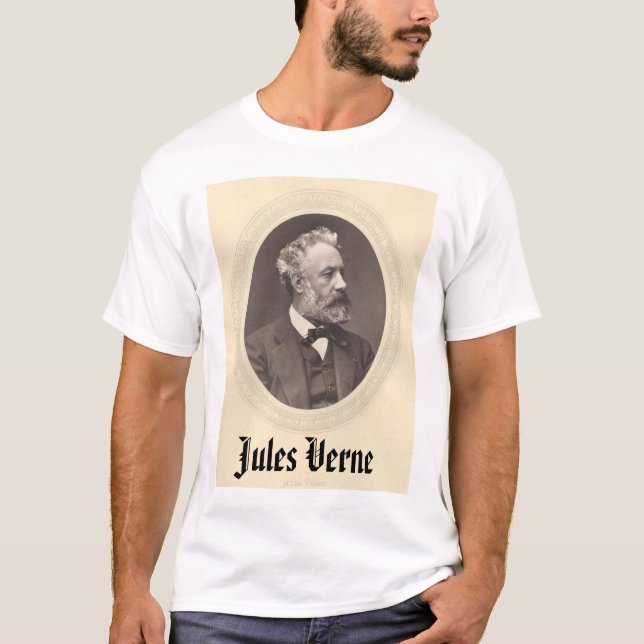 T-shirts Jules Verne, Jules Verne (Frente)