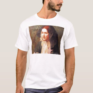 T-shirts Julia Ward Como Citação de Fé/Medo Presentes Camis