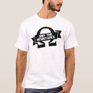 T-shirts junte-se à resistência