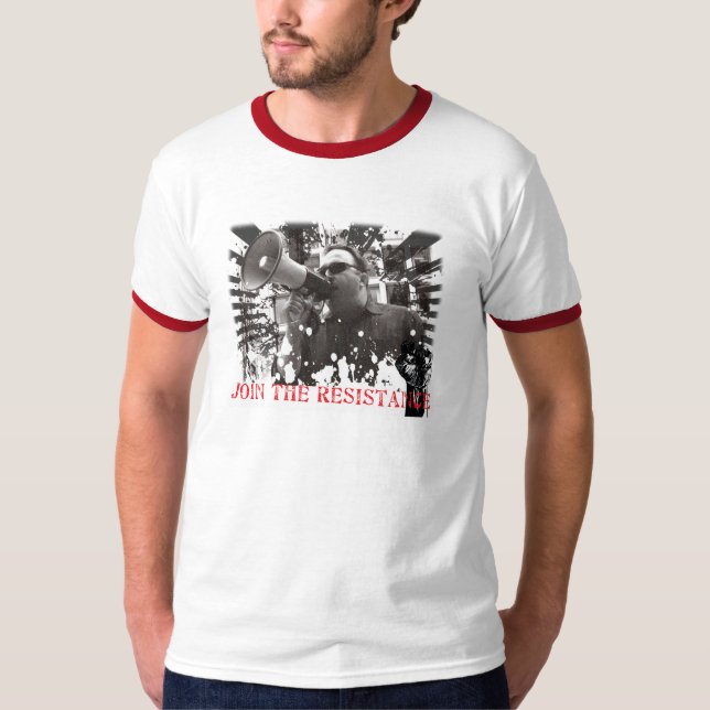 T-shirts Junte-se à resistência (Frente)