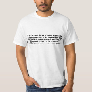 T-shirts Jury Nullificação Estados Unidos contra Moylan 196