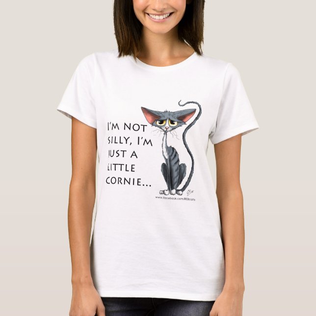 T-shirts Just a Little Cornie (Frente)