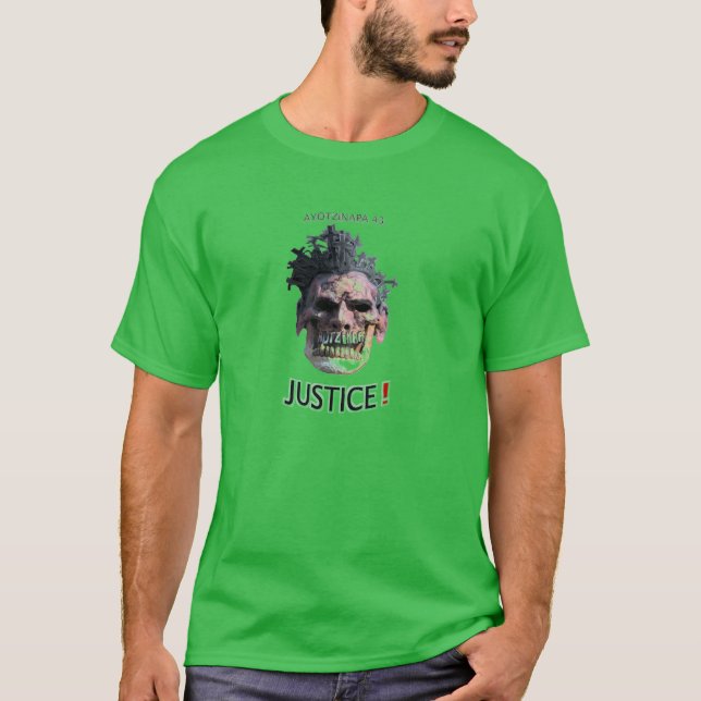 T-shirts Justiça de Ayotzinapa (Frente)