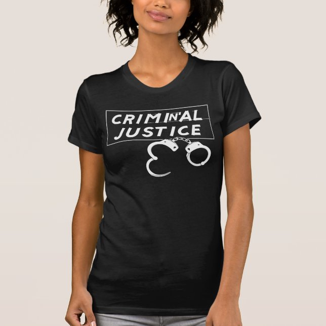 T-shirts Justiça penal (Frente)