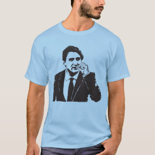 T-shirts Justin Trudeau.