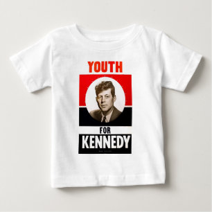 T-shirts Juventude para o presidente John F. Kennedy