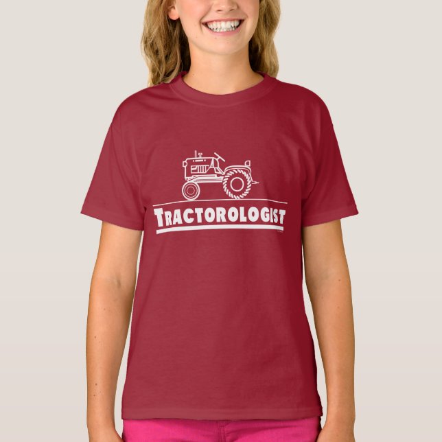T-shirts K Trator Ologist RED (Frente)