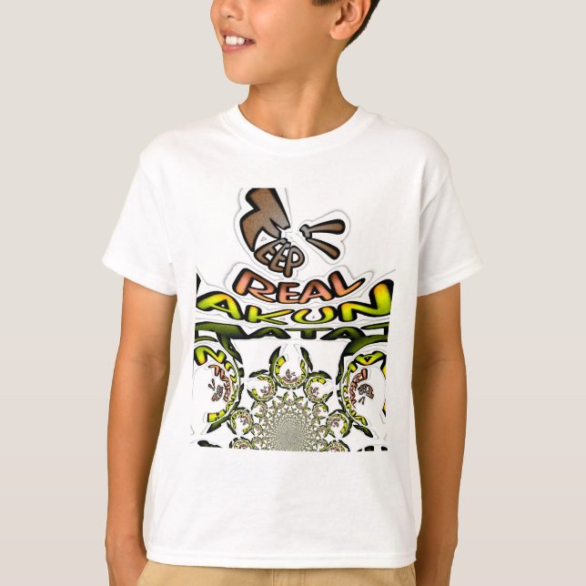 T-shirts Kaleidoscope Art Impressão/Graphic (Frente)