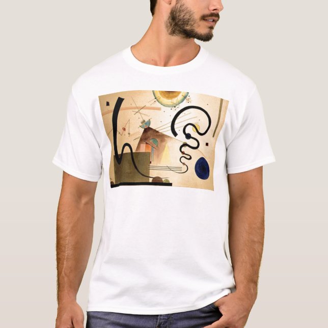 T-shirts Kandinsky Abstrato (Frente)