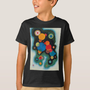T-shirts Kandinsky aprofundou o óleo de Abstrato de impulso