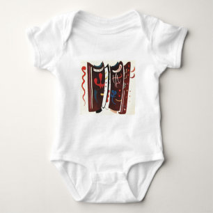 T-shirts Kandinsky Brown com Abstrato suplementar
