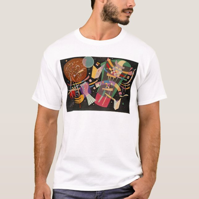 T-shirts Kandinsky Composition 10 Abstrato Painting (Frente)