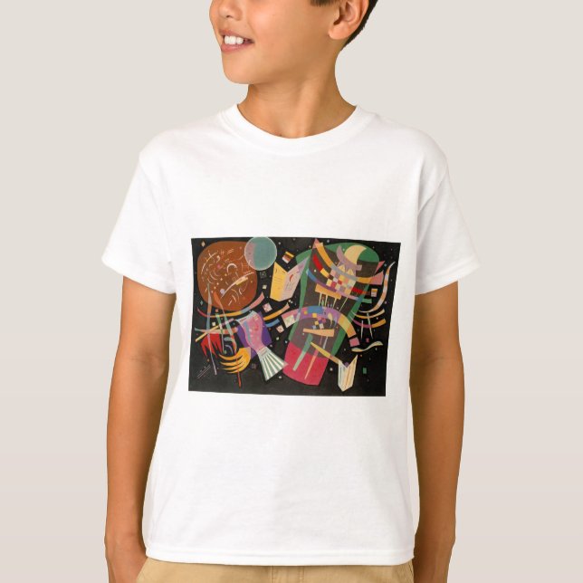 T-shirts Kandinsky Composition 10 Abstrato Painting (Frente)