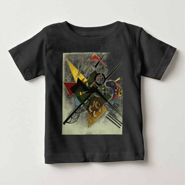 T-shirts Kandinsky em Branco II (Frente)