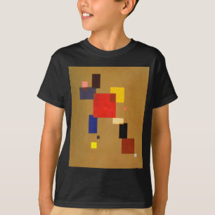 T-shirts Kandinsky Treze Retângulos Abstrato Painting