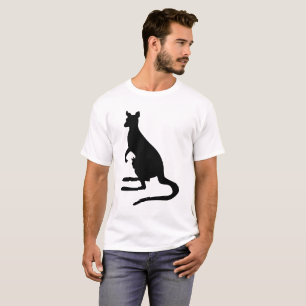 T-shirts Kangaroo Silhouette