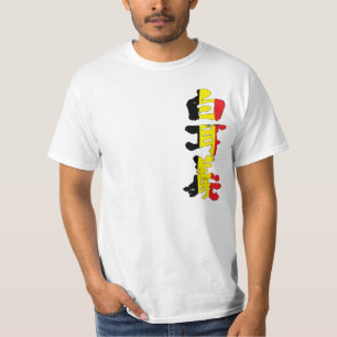 T-shirts [Kanji] Bélgica