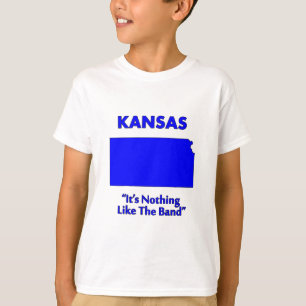 T-shirts Kansas - Não é Nada Como a Banda
