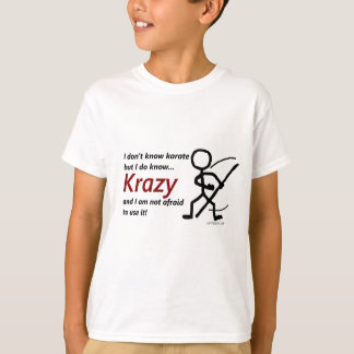 T-shirts Karaté de Krazy