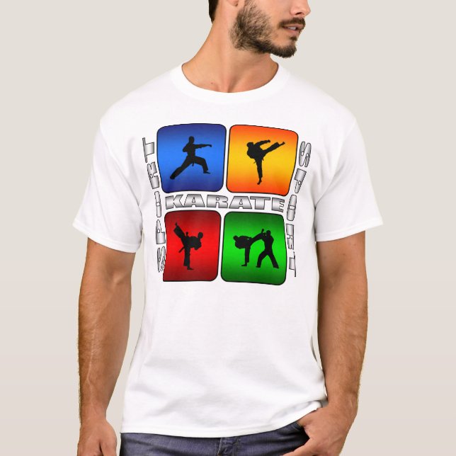 T-shirts Karaté espectacular (Frente)
