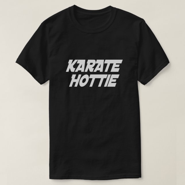 T-SHIRTS KARATE HOTTIE (Frente do Design)