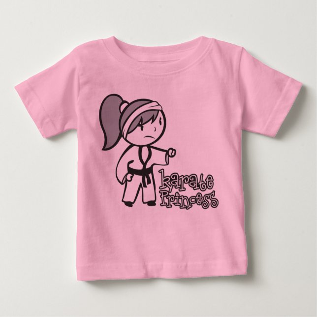 T-shirts Karate Princess (Frente)