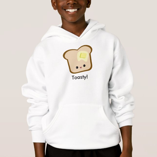 T-shirts Kawaii bonito quentinho! Hoodie dos miúdos do (Frente)
