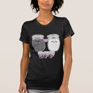 T-shirts Kawaii Sal e Pimenta BFF