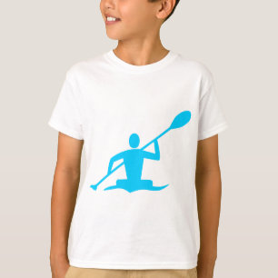 T-shirts Kayaking - Azul-Céu