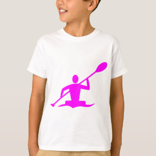 T-shirts Kayaking - magenta