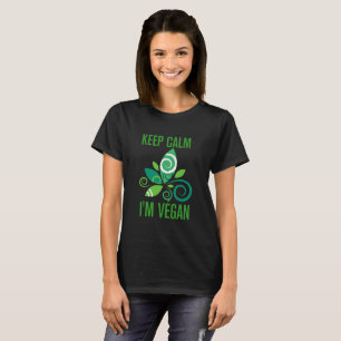 T-shirts Keep calm i' m végan