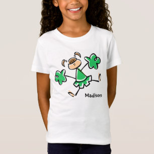 T-shirts Kelly Green Cheerleader