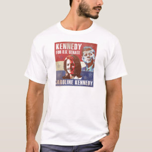 T-shirts Kennedy começa a campanha para o Senado