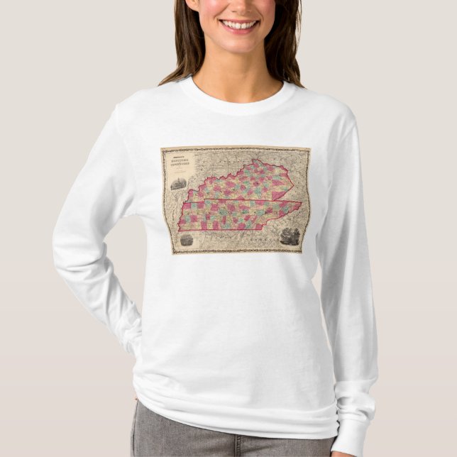 T-shirts Kentucky e Tennessee 2 (Frente)