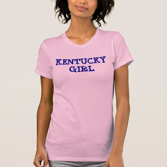 T-SHIRTS KENTUCKY GIRL (Frente)
