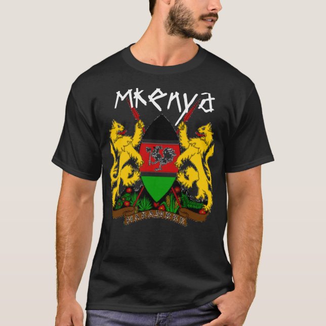 T-shirts Kenyaarms22, mkenya (Frente)