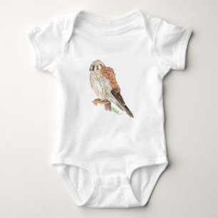 T-shirts Kestrel Sparrow Hawk, Watercolor Bird