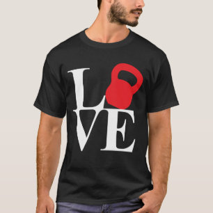 T-shirts Kettlebell Love